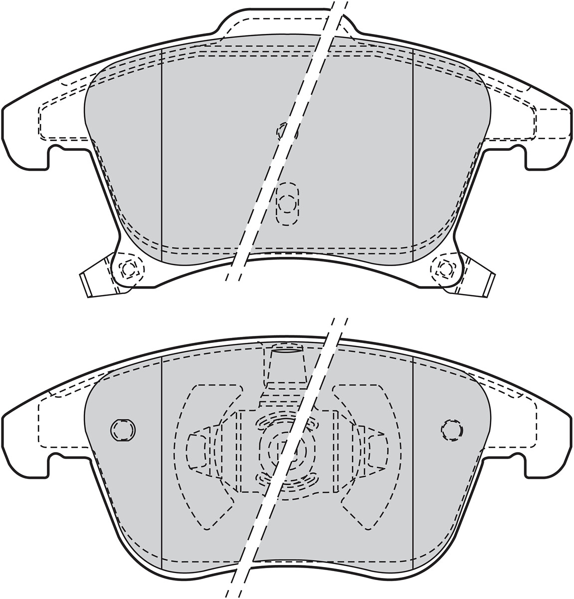 Pastiglie freno VALEO 601522